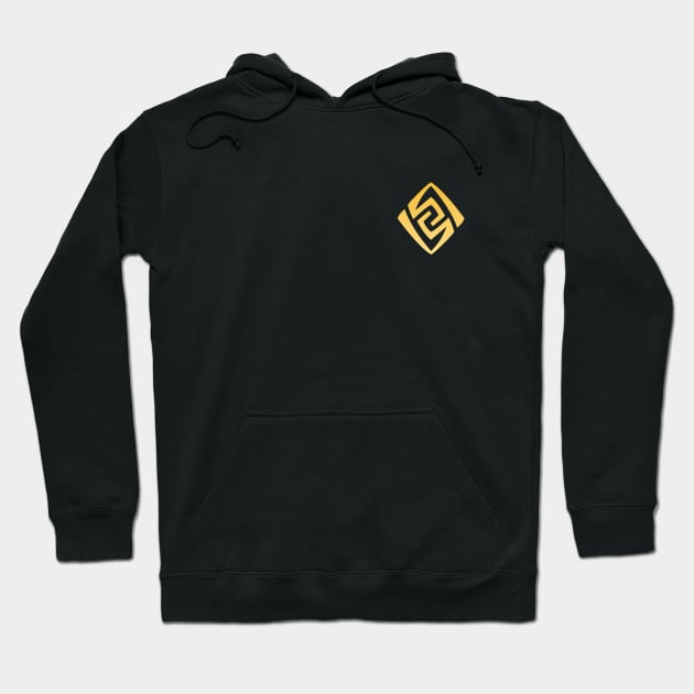 Geo Element Symbol | Genshin Impact Hoodie by Artevak